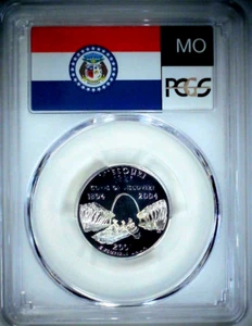 2003-S 25C State Quarter Missouri PCGS PR69 DCAM 90% Silver 23luos0819 - Picture 1 of 4