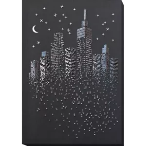 Perlenstickset Nacht Stadt DIY Perlenarbeiten Auffädeln Abris Art AB-755 - Bild 1 von 5