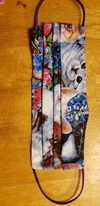 Handmade Cats facial covering cloth made by kids face mask - Picture 1 of 3