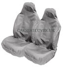 MICROCAR M-Go - Heavy Duty Grey Waterproof Car Seat Covers - 2 x Fronts