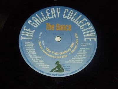 THE GALLERY COLLECTION - The Dance - 1996 USA 3-track 12" Vinyl Single - Изображение 1 из 4