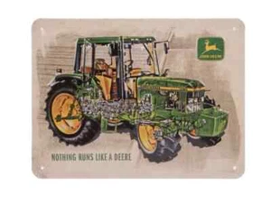 Original Blechschild - John Deere - 6410 Traktor Sammlerstück Fan Geburtstagsgeschenk - Bild 1 von 1