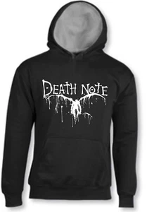 FELPA CAPPUCCIO HOODIE DEATH NOTE MANGA SHINIGAMI LIGHT YAGAMI RYUK ANIME - Bild 1 von 2
