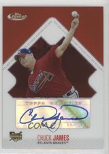 2006 Topps Finest Rookie Auto Chuck James #151 Auto