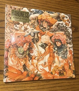 Baroness- Gold And Grey 2xLP Orange/yellow Black Marble Vinyl/ Mastodon/ Isis - Imagen 1 de 2