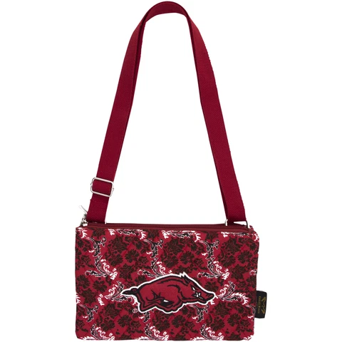 Women's Arkansas Razorbacks Bloom Crossbody Purse Cover
