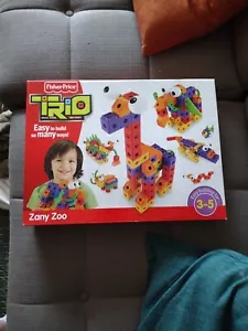Fisher-Price Trio Zany Zoo Set brandneu werkseitig versiegelt - Bild 1 von 5