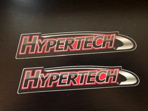 Hypertech TUNING Racing Decal 2pc set 7"X1" - Picture 1 of 1
