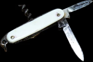 Very rare collectible multipurpose folding knife miniature - Picture 1 of 5