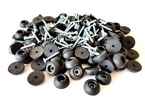 Lot of 25 New Pool Cue Stick Rubber Bumpers 15/16" Diameter * 3/8" Height