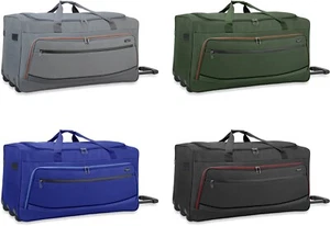 22"/30"/36" Rolling Duffel Bag Travel Wheeled Luggage Suitcase - Picture 1 of 25