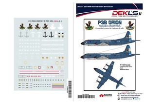 1/144 P3 Orion - Argentina EA6E Decals - DEK L's II - Foto 1 di 5