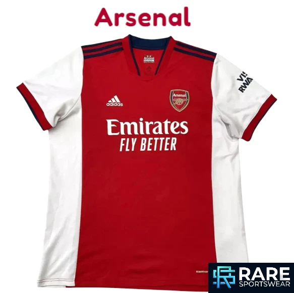 ARSENAL 2021-22 FOOTBALL SHIRT 2XL ADULT (V GOOD) ADIDAS CODE GM0217 - Image 1 of 4