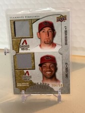 2009 Upper Deck Ballpark Collection #161 Chris B. Young/Brandon Webb 204/500