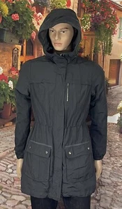 Chaqueta militar para hombre Abercrombie talla M botones con cremallera completa verde resistente al agua - Imagen 1 de 12