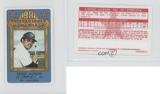 1981 Perma-Graphics/Topps Credit Cards All-Stars Reggie Jackson #150-ASA8114 HOF