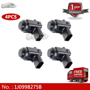1J0998275B 4Pcs PDC Parking Sensor For Audi VW Golf Jetta Touareg Touran Phaeton - Picture 1 of 7
