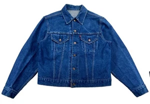 Levi’s Vintage 70's Type 3 Denim Trucker Jacket 70505 0217 USA Blank Tab - Picture 1 of 8