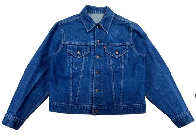 Levi’s Vintage 70's Type 3 Denim Trucker Jacket 70505 0217 USA Blank Tab - Image 1 of 4