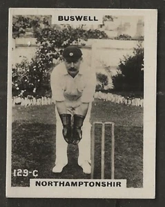 PINNACE CRICKET 1924 (KF198)-#129- NORTHAMPTONSHIRE - BUSWWELL  - Picture 1 of 2