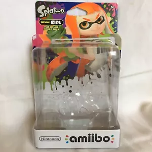 Inkling Girl Amiibo Splatoon Opened Box Only Nintendo Wii U 3DS Switch - Picture 1 of 11