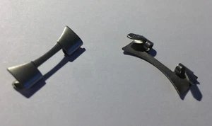 Genuine FORTIS steel bracelet sand blasted endlinks for Flieger/Pilot 20mm - Picture 1 of 2