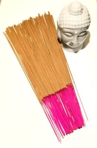 100 Meditation/ceremonial INCENSE STICKS Sandalwood 40 cm (16") long (1 h burn) - Picture 1 of 1