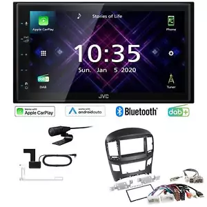 JVC Autoradio Apple CarPlay für Hyundai H-1 Cargo und Travel auto Klima schwarz - Bild 1 von 8