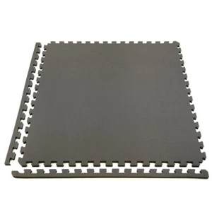 ULine Foam Tiles - 24in x 24in - 5/8in Thick - Black - 25 Count - Picture 1 of 2