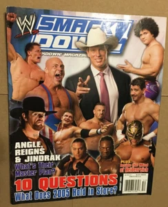 WWE Smackdown Magazine Undertaker Mysterio Guerrero WWF gennaio 2005 - Foto 1 di 7