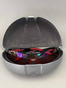 Rudy Project HyperMask Performance Black Red Cycling Sports Sunglasses Italy