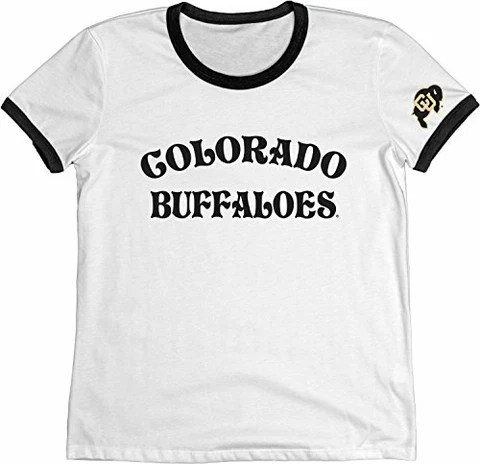 Blue 84 NCAA Colorado Buffaloes Adult Women NCAA Women's Vintage Supima Ringe Cover