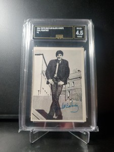 GMA 4.5, 1964 Topps Paul McCartney Rookie, Beatles US Original 1st Series, # 3