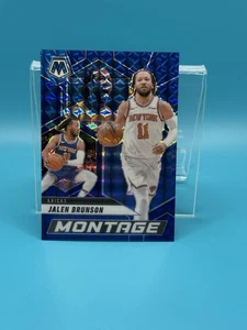 2024 Mosaico Jalen Brunson Montaje Azul Prizm/199 #2 - Imagen 1 de 3