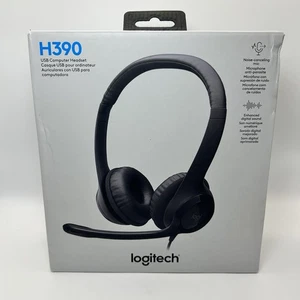Logitech H390 USB Headset w/ Noise-Canceling Mic – Open Box - Picture 1 of 4