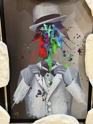 Kre8🔥Dapper Dan 2🔥Giclee Signed Canvas Print 42/200🔥Hand Signed & Embellished - Image 1 of 4