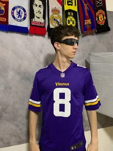 Nike On Field Minnesota Vikings Kirk Cousins #8 NFL Jersey Purple Size S - Picture 1 of 20