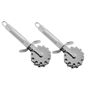 2 Stück Fünf-Rad-Fleischlöser, Rindfleisch-Rollwerkzeug, Rollender Fleischk1326 - Bild 1 von 6