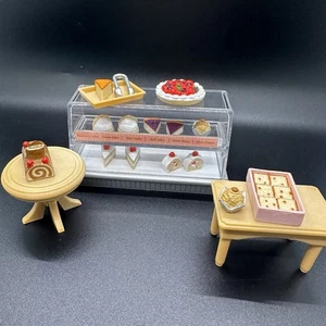 Set Torte Piccolo Negozio Calico Critters MI-57 Epoca Giappone Torta Dessert Crema Puffs - Foto 1 di 16