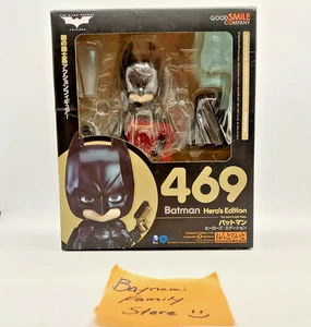Original Batman Hero Edition Nendoroid #469 Good Smile Company Figur Brandneu - Bild 1 von 6
