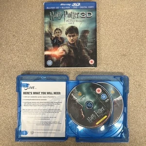 Harry Potter and the Deathly Hallows Part 2 3D (Blu-Ray & DVD Movie) - Imagen 1 de 1