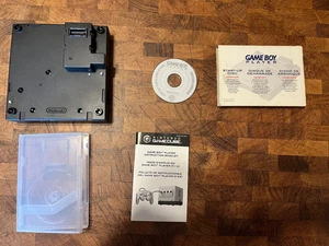 Nintendo Gamecube Gameboy Player Disc And Adapter Tested - Black *Free Shipping" - Picture 1 of 3