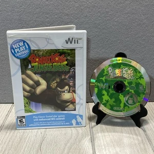 Donkey Kong Jungle Beat (Nintendo Wii, 2009) Estuche de Juego y Disco PROBADO FUNCIONA - Imagen 1 de 6