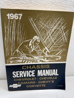 Chasis 1967 manual de servicio Chevrolet - Chevelle-Camaro-Chevy II-Corvette Foto 1 de 4