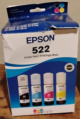 Epson 522 Negro y Tri-Color EcoTank Combo Pack | CADUCA 09/2029 Foto 1 de 4