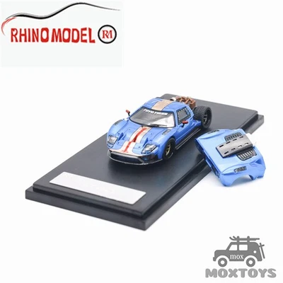 Rhino Model RM 1:64 GT40 Blue Diecast Model Car - Image 1 of 4