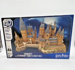 Harry Potter 4D Deluxe Hogwarts Castle with Astronomy Tower & Great Hall Sealed - Picture 1 of 8