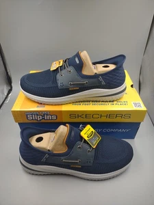 Skechers Slipper Delson 3.0 Roth ~ Herren 12 Wide Fit - Bild 1 von 23