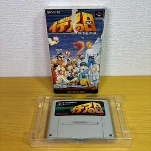 DAY OF THE IDEA Super Famicom SFC SHOUEI Japan with Box Original Cartridge - Picture 1 of 10