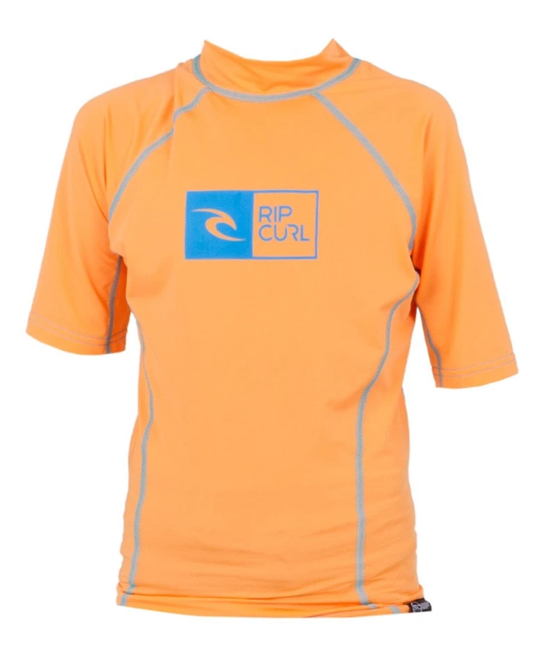 Camisa Rip Curl Juvenil Ripawatu Manga Corta Protección contra Erupciones, 6, Naranja Foto 1 de 1
